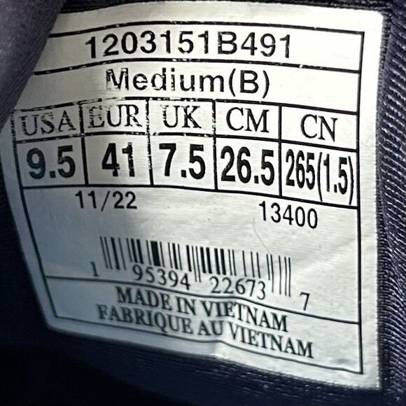 Brooks Ariel 20 1203151B491 Women’s Size 9.5 Blue Running Shoes Used No Insoles - Picture 13 of 13